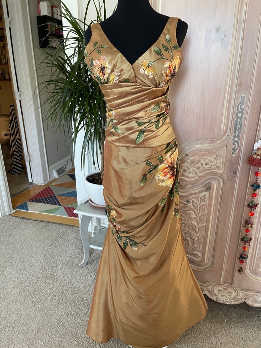 Vintage La Femme Paris Formal Dress